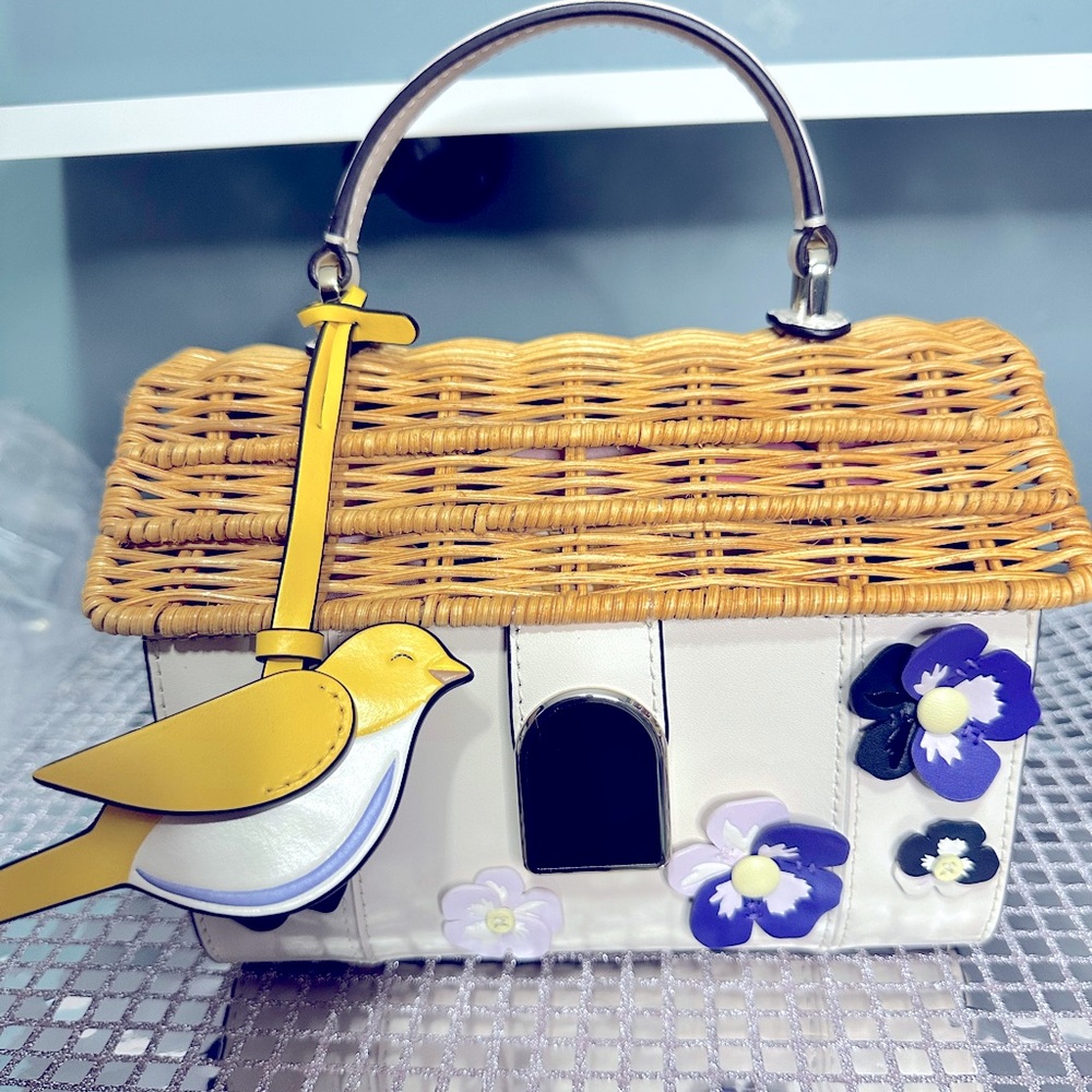 Kate Spade ♠️ Wild Petal Bird House Crossbody 🌟RARE🌟